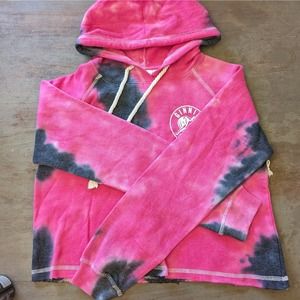 Pink Tie dye hoodie